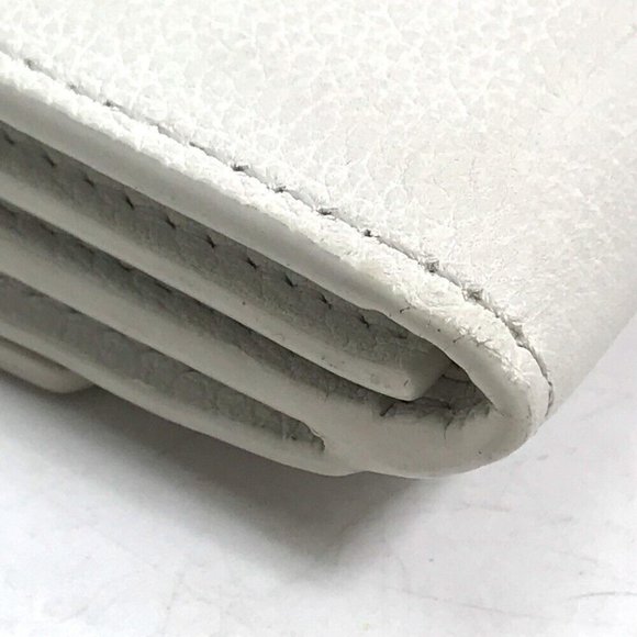 LOUIS VUITTON Portefeuille lock mini Compact Wallet Trifold Leather - Picture 9 of 14